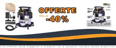 Pulitore a polvere Dewalt Stealthsonic 5 Litri Wet & Dry